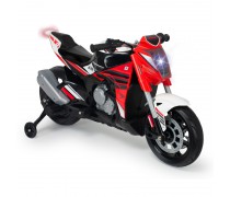 Akumuliatorinis motociklas su šviesomis - vaikams nuo 3 iki 6 m. | Honda 12V MP3 | Injusa 6417